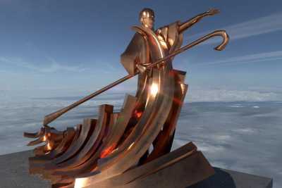 Bari, una statua di San Nicola si erger� sul mare alle spalle della Basilica: sar� alta 7 metri